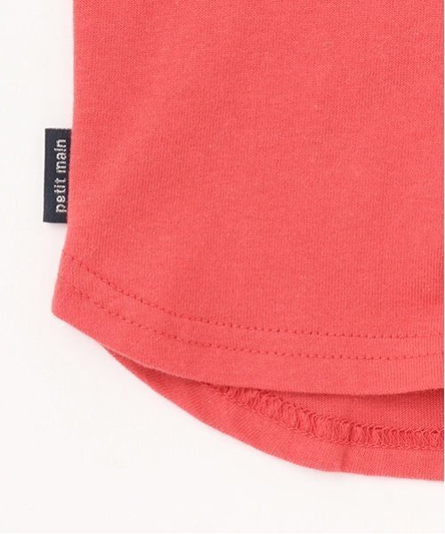 petit main(プティマイン)の「【GOODPRICE冷感/WEB限定価格】刺しゅう半袖Tシャツ(Tシャツ/カットソー・キッズ・ライトブルー/オフホワイト/クリーム/レッド/ライトグリーン/ネイビー・130cm/100cm/80cm/120cm/90cm/110cm)」の11枚目の写真