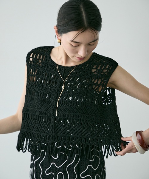 『Make stuff25』てぃらアソートワークベスト 限定版 Make Stuff25』てぃらアソートワークベスト トップス
