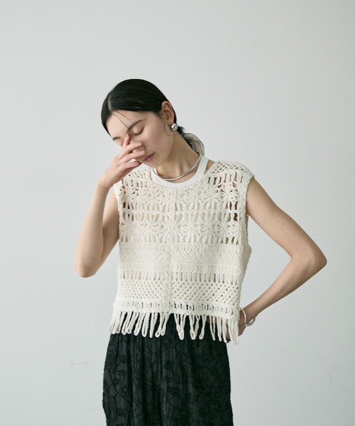 『Make stuff25』てぃらアソートワークベスト 限定版 Make Stuff25』てぃらアソートワークベスト トップス