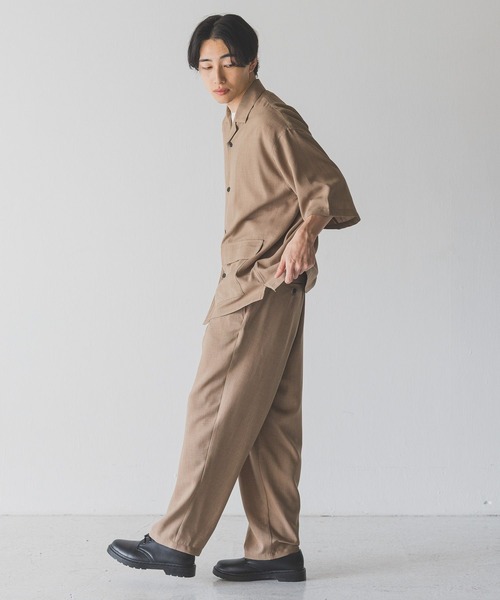 LOWRYS FARM(ローリーズファーム)の「バスケットカーブパンツ 492011(その他パンツ・メンズ・チャコールグレー/ブラウン・MEDIUM/LARGE)」の16枚目の写真