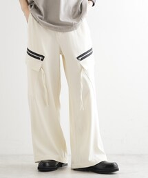 tk.TAKEO KIKUCHI | AラインサイドZIPカーゴパンツ(その他パンツ)