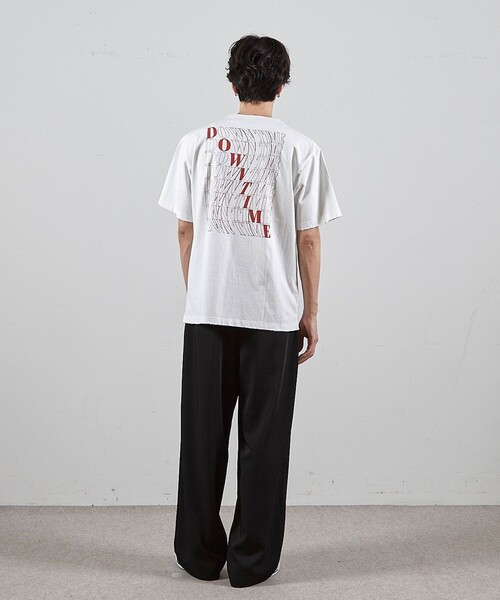 RATTLE TRAP(ラトルトラップ)の「ダメージ加工ロゴプリントTシャツ(Tシャツ/カットソー・メンズ・ホワイト/ブラック・L/M)」の6枚目の写真