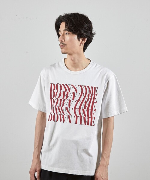 RATTLE TRAP(ラトルトラップ)の「ダメージ加工ロゴプリントTシャツ(Tシャツ/カットソー・メンズ・ホワイト/ブラック・L/M)」の7枚目の写真