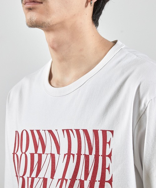 RATTLE TRAP(ラトルトラップ)の「ダメージ加工ロゴプリントTシャツ(Tシャツ/カットソー・メンズ・ホワイト/ブラック・L/M)」の11枚目の写真