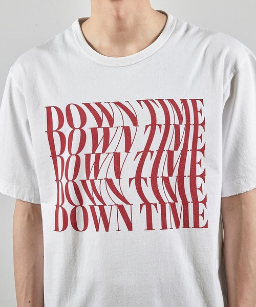RATTLE TRAP(ラトルトラップ)の「ダメージ加工ロゴプリントTシャツ(Tシャツ/カットソー・メンズ・ホワイト/ブラック・L/M)」の12枚目の写真