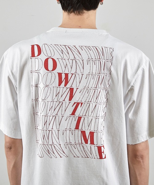 RATTLE TRAP(ラトルトラップ)の「ダメージ加工ロゴプリントTシャツ(Tシャツ/カットソー・メンズ・ホワイト/ブラック・L/M)」の14枚目の写真