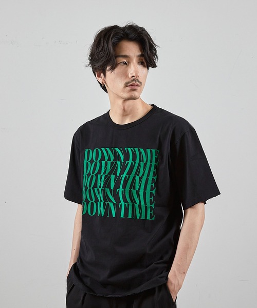 RATTLE TRAP(ラトルトラップ)の「ダメージ加工ロゴプリントTシャツ(Tシャツ/カットソー・メンズ・ホワイト/ブラック・L/M)」の22枚目の写真