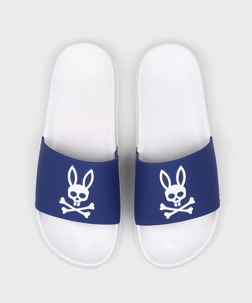 Psycho Bunny（サイコバニー）の「エンボスロゴ シャワーサンダル（サンダル・メンズ・ブラック/ブルー/レッド/ホワイト・MEDIUM/LARGE/X-LARGE）」の7枚目の写真