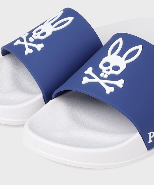 Psycho Bunny（サイコバニー）の「エンボスロゴ シャワーサンダル（サンダル・メンズ・ブラック/ブルー/レッド/ホワイト・MEDIUM/LARGE/X-LARGE）」の8枚目の写真