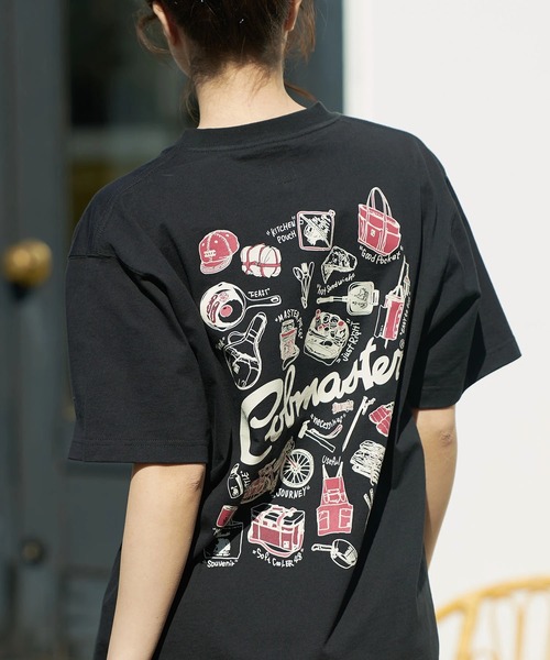 go slow caravan(ゴースローキャラバン)の「COBMASTER/コブマスター 吸水速乾天竺ポケット刺繍ベーシックTEE(TOOLS)(Tシャツ/カットソー・メンズ・ブラック/ライトベージュ・MEDIUM/LARGE/X-LARGE)」の1枚目の写真