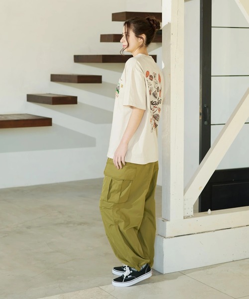 go slow caravan(ゴースローキャラバン)の「COBMASTER/コブマスター 吸水速乾天竺ポケット刺繍ベーシックTEE(TOOLS)(Tシャツ/カットソー・メンズ・ブラック/ライトベージュ・MEDIUM/LARGE/X-LARGE)」の9枚目の写真
