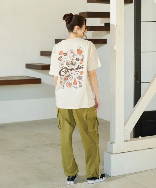 go slow caravan(ゴースローキャラバン)の「COBMASTER/コブマスター 吸水速乾天竺ポケット刺繍ベーシックTEE(TOOLS)(Tシャツ/カットソー・メンズ・ブラック/ライトベージュ・MEDIUM/LARGE/X-LARGE)」の11枚目の写真