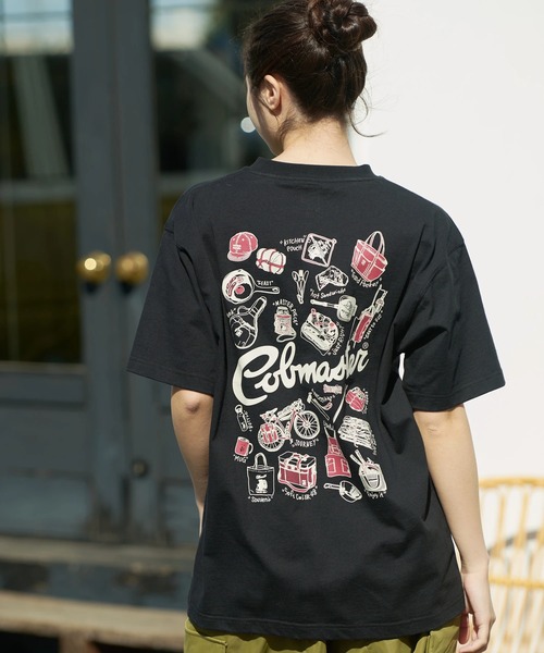 go slow caravan(ゴースローキャラバン)の「COBMASTER/コブマスター 吸水速乾天竺ポケット刺繍ベーシックTEE(TOOLS)(Tシャツ/カットソー・メンズ・ブラック/ライトベージュ・MEDIUM/LARGE/X-LARGE)」の16枚目の写真