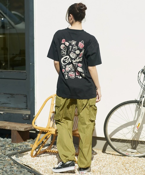 go slow caravan(ゴースローキャラバン)の「COBMASTER/コブマスター 吸水速乾天竺ポケット刺繍ベーシックTEE(TOOLS)(Tシャツ/カットソー・メンズ・ブラック/ライトベージュ・MEDIUM/LARGE/X-LARGE)」の17枚目の写真