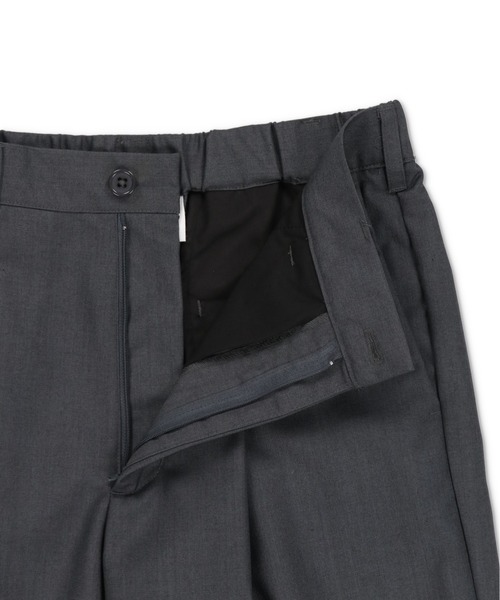 SPINNS（スピンズ）の「バレルレッグスラックスワイドパンツ（その他パンツ・メンズ・チャコール/ブラック・M/L）」の12枚目の写真