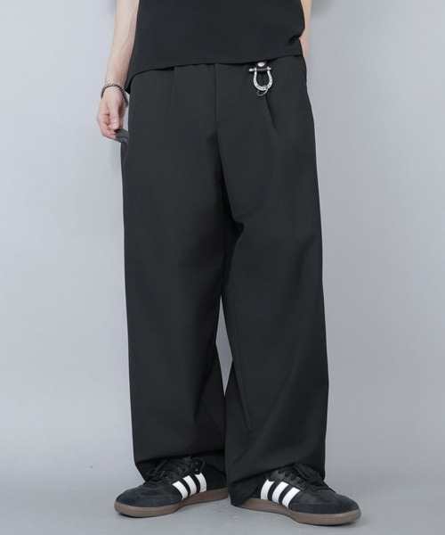 セール】バレルレッグスラックスワイドパンツ（その他パンツ）｜SPINNS