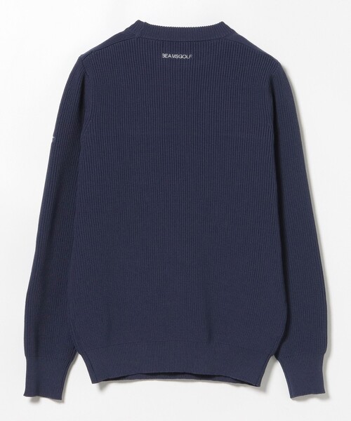 セール】PURPLE LABEL / ケーブル編みボーダー プルオーバー ニット