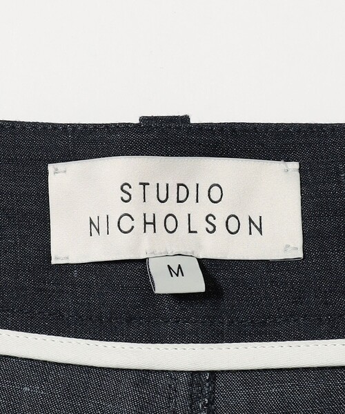STUDIO NICHOLSON（スタジオニコルソン）の「＜STUDIO NICHOLSON＞ LEVY PANT/オーバーサイズ パンツ（その他パンツ・メンズ・ネイビー・M/S）」の3枚目の写真