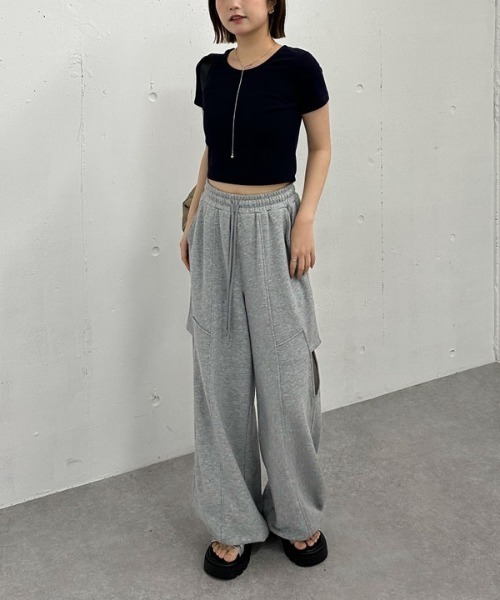 archives（アルシーヴ）の「針抜きハートちびＴｅｅ（Tシャツ/カットソー・レディース・レッド/ネイビー/アイボリー・MEDIUM）」の20枚目の写真