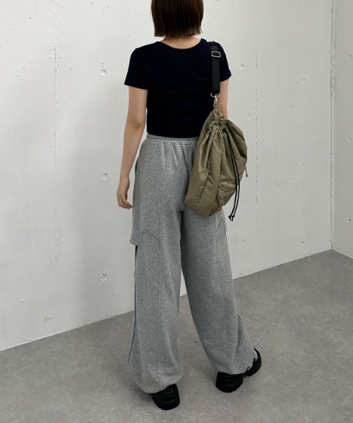 archives（アルシーヴ）の「針抜きハートちびＴｅｅ（Tシャツ/カットソー・レディース・レッド/ネイビー/アイボリー・MEDIUM）」の17枚目の写真