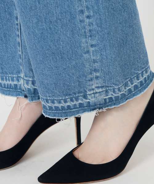 AP STUDIO(エーピーストゥディオ)の「【GREAT HABIT DENIM/グレートハビットデニム】BOOTY JEAN INDIGO(デニムパンツ・レディース・ブルー・23/24/25)」の9枚目の写真