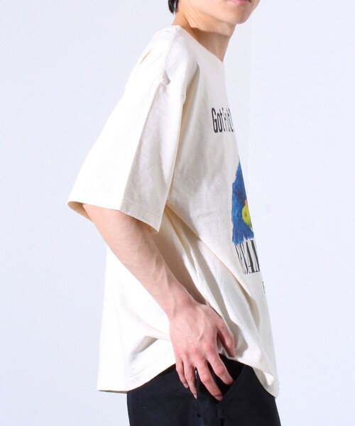 FRUIT OF THE LOOM（フルーツオブザルーム）の「【SESAME STREET×FOTL】Photo T-Shirt C クルーネックプリントTシャツ（Tシャツ/カットソー・メンズ・ホワイト/チャコールグレー・L/M）」の8枚目の写真