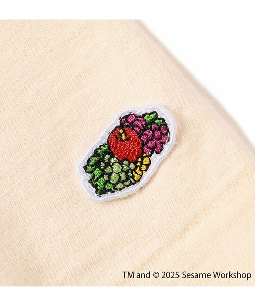 FRUIT OF THE LOOM（フルーツオブザルーム）の「【SESAME STREET×FOTL】Photo T-Shirt C クルーネックプリントTシャツ（Tシャツ/カットソー・メンズ・ホワイト/チャコールグレー・L/M）」の15枚目の写真