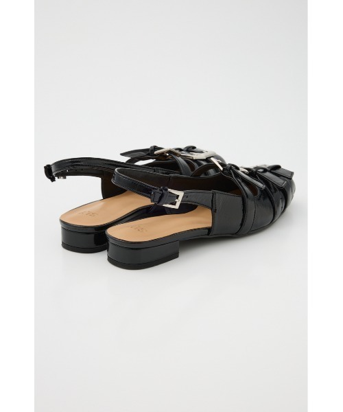 SLY（スライ）の「MANY BELTED FLATS メニー ベルティド フラット（サンダル・レディース・レッド/ブラック・SMALL/MEDIUM/LARGE）」の21枚目の写真