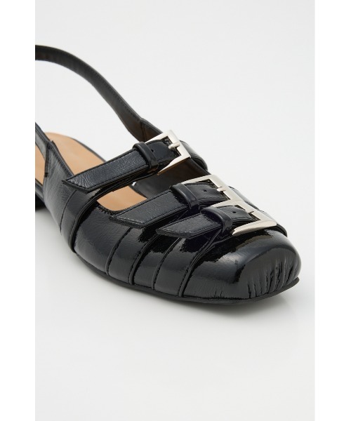SLY（スライ）の「MANY BELTED FLATS メニー ベルティド フラット（サンダル・レディース・レッド/ブラック・SMALL/MEDIUM/LARGE）」の18枚目の写真