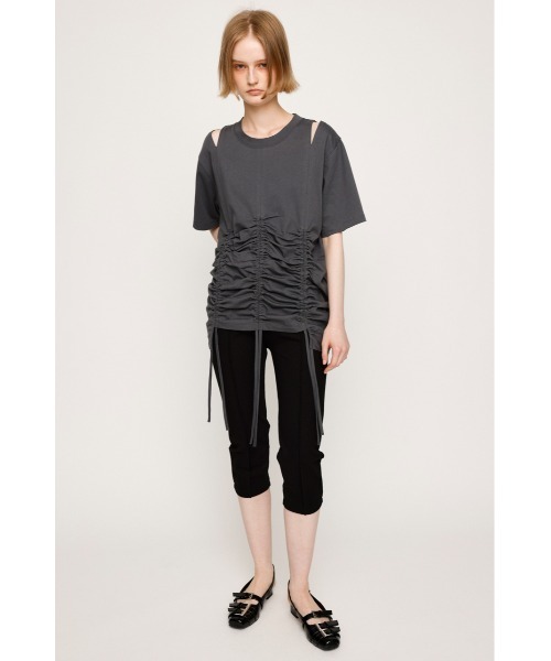 SLY（スライ）の「MANY BELTED FLATS メニー ベルティド フラット（サンダル・レディース・レッド/ブラック・SMALL/MEDIUM/LARGE）」の14枚目の写真