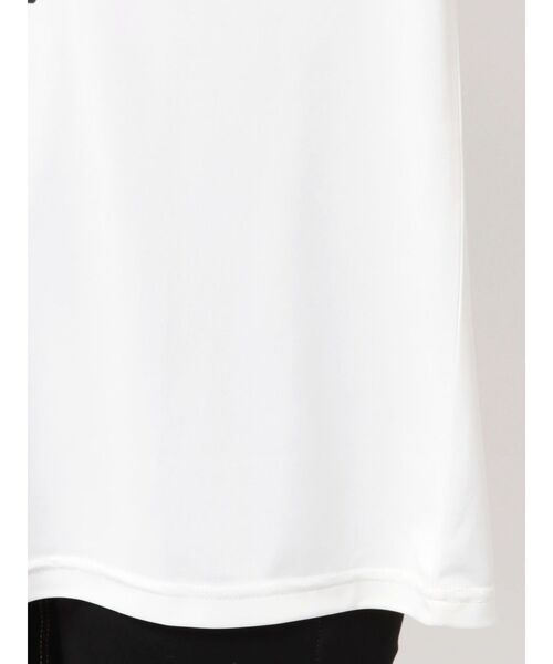 GYDA（ジェイダ）の「BEGUILE 82SPORTY VネックBIG Tシャツ（Tシャツ/カットソー・レディース・オフホワイト/ブラック/パープル・FREE）」の14枚目の写真