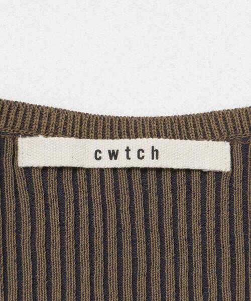 THE GOODLAND MARKET(ザグッドランドマーケット)の「cwtch SLEEVE LESS ZIPTOPS(ニット/セーター・レディース・グレー/アイボリー/ブラウン・FREE)」の21枚目の写真