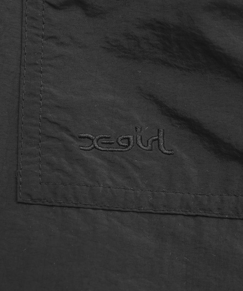 X-girl（エックスガール）の「VOLUME HEM LOOSE EASY PANTS（カーゴパンツ・レディース・ブラック/ライトグレー/ブラウン・S/M）」の11枚目の写真