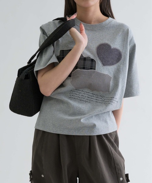 epnok（エプノック）の「【EPNK】Nep yarn mini boston bag / ネップヤーンミニボストンバッグ（ハンドバッグ・メンズ・チャコールグレー/サンドベージュ・FREE）」の12枚目の写真
