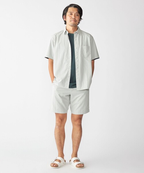 SHIPS(シップス)の「SHIPS: NETPLUS(R) ショートスリーブ シャツ(シャツ/ブラウス・メンズ・ブラック/ライトグレー/キャメル・SMALL/MEDIUM/LARGE/X-LARGE)」の17枚目の写真