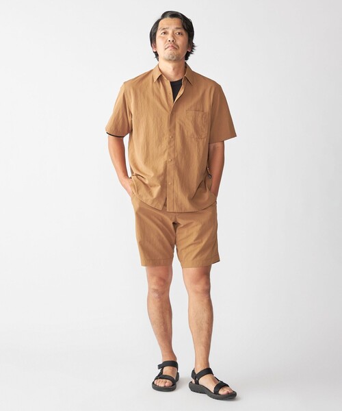 SHIPS(シップス)の「SHIPS: NETPLUS(R) ショートスリーブ シャツ(シャツ/ブラウス・メンズ・ブラック/ライトグレー/キャメル・SMALL/MEDIUM/LARGE/X-LARGE)」の19枚目の写真