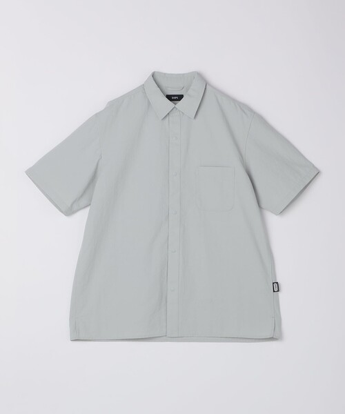 SHIPS(シップス)の「SHIPS: NETPLUS(R) ショートスリーブ シャツ(シャツ/ブラウス・メンズ・ブラック/ライトグレー/キャメル・SMALL/MEDIUM/LARGE/X-LARGE)」の5枚目の写真