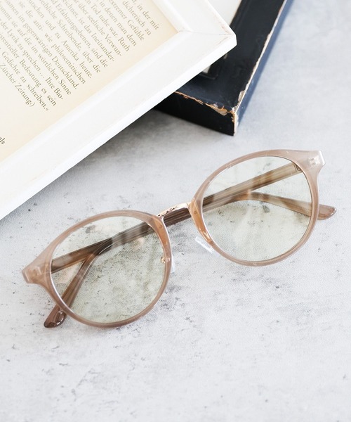 LEPSIM（レプシィム）の「調光ファッショングラス　451342（メガネ・レディース・ブラック/ホワイト/キャメル/ライトグレー/ベージュ系その他/グレー・ONE SIZE）」の5枚目の写真