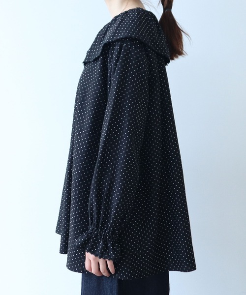 Sov. ソブ ポンチョ コート アンゴラ ブルーフォックスファー ネイビー Sov. ソブ ポンチョ コート アンゴラ ブルーフォックスファー ネイビー