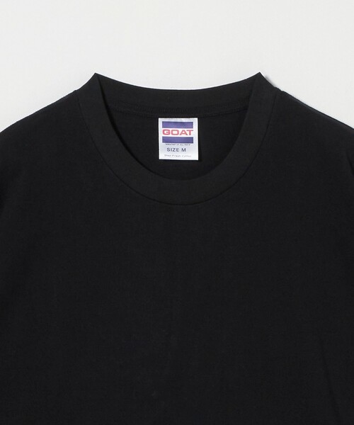 green label relaxing(グリーンレーベルリラクシング)の「<GOAT>ボックス Tシャツ(Tシャツ/カットソー・メンズ・グレー系/ブラック/ネイビー/ダークグレー/ライトグレー/ホワイト・M/XL/L/S)」の18枚目の写真