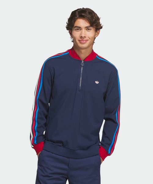 adidas(アディダス)の「オリジナルスゴルフ 3st HZ スウエット【adidas Golf/アディダスゴルフ】(スウェット・メンズ・ネイビー/イエロー/スカイブルー/グリーン/レッド系その他/ホワイト/グリーン系その他/ホワイト系その他/ブルー/ホワイト×ブルー/ブルー系その他/ブルー系その他2・XX-LARGE/LARGE/MEDIUM/SMALL/X-LARGE/3XL)」の10枚目の写真