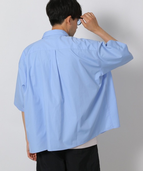 LAKOLE（ラコレ）の「BIGシャツ / 497585（シャツ/ブラウス・メンズ・ブラック/サックスブルー/ホワイト/ブラウン・FREE）」の15枚目の写真