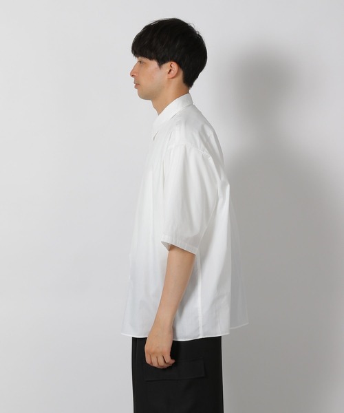 LAKOLE（ラコレ）の「BIGシャツ / 497585（シャツ/ブラウス・メンズ・ブラック/サックスブルー/ホワイト/ブラウン・FREE）」の17枚目の写真