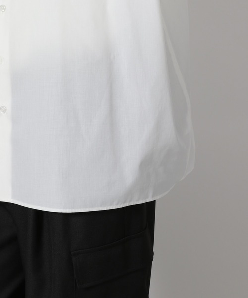 LAKOLE（ラコレ）の「BIGシャツ / 497585（シャツ/ブラウス・メンズ・ブラック/サックスブルー/ホワイト/ブラウン・FREE）」の21枚目の写真