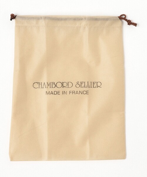 BEAMS F(ビームスエフ)の「CHAMBORD SELLIER / petit ANGERS レザー ミニクラッチバッグ(トートバッグ・メンズ・カーキ/ブラック・ONE SIZE)」の10枚目の写真