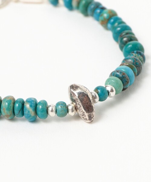 SunKu(サンク)の「SunKu / Stone Bracelet(ブレスレット・メンズ・ロイヤルブルー/ホワイト/ブラック・ONE SIZE)」の10枚目の写真