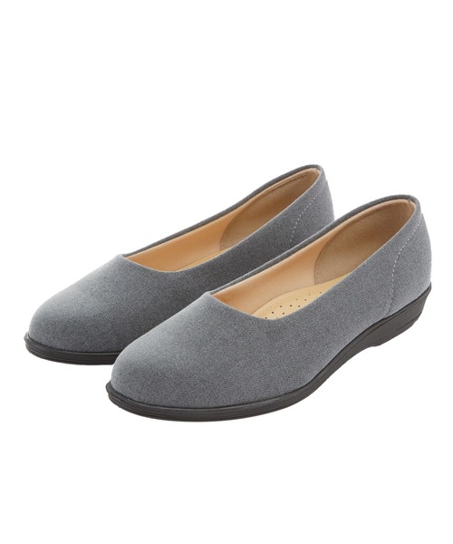 Pansy(パンジー)の「ストレッチオフィスシューズ 4055(パンプス・レディース・グレー/ブラック/レンガ・25cm/24cm/23.5㎝/23cm/22.5cm/22cm/24.5㎝)」の2枚目の写真