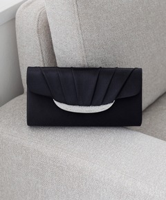 ストーンビジューのクラッチバッグ/結婚式/パーティー/母ドレス