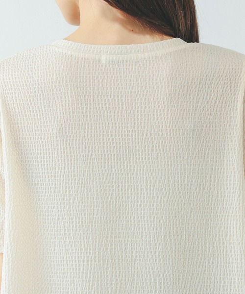 GLOBAL WORK(グローバルワーク)の「ジャガードペプラムプルオーバー/311078(Tシャツ/カットソー・レディース・アイボリー/ブラック/グリーン系その他3・MEDIUM/LARGE)」の20枚目の写真