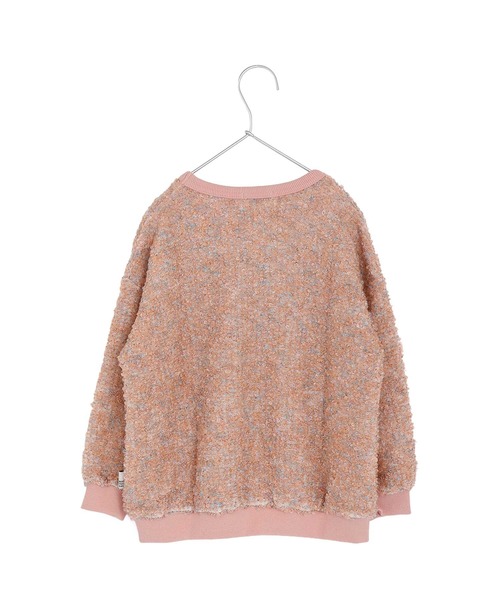 MAKE YOUR DAY(メイクユアデイ)の「ネップジャガードプルオーバー■80~140cm(スウェット・キッズ・ピンク/オレンジ・100/110/80/90/120/130/140)」の4枚目の写真